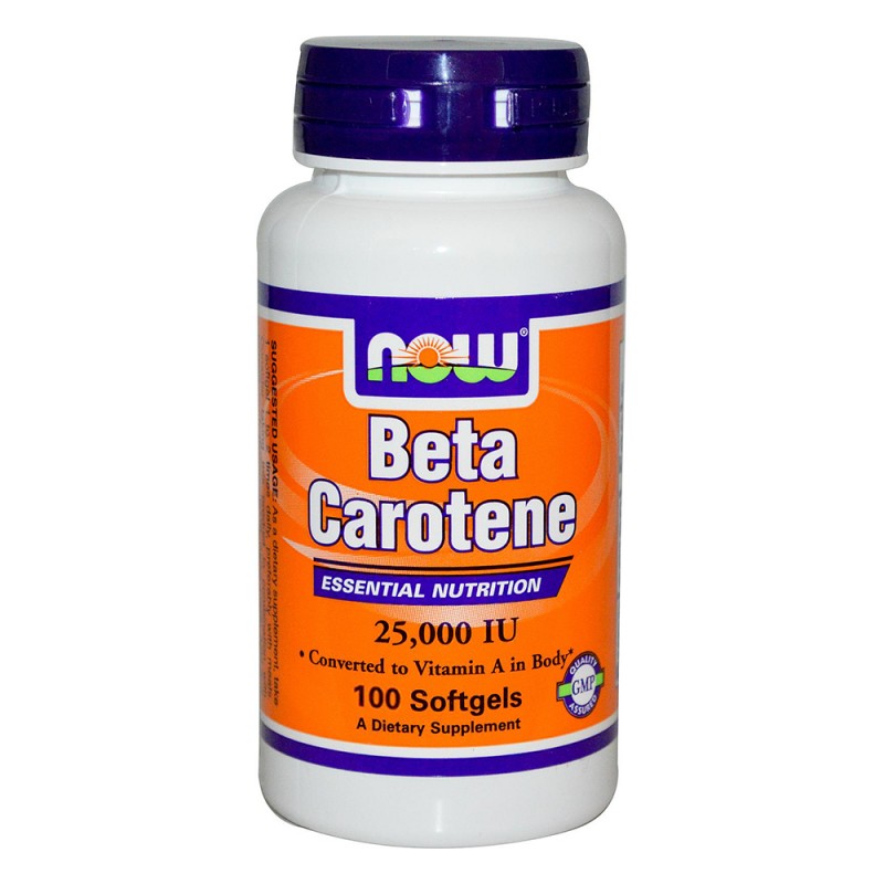 NOW Beta Carotene 25000 Iu 100drops