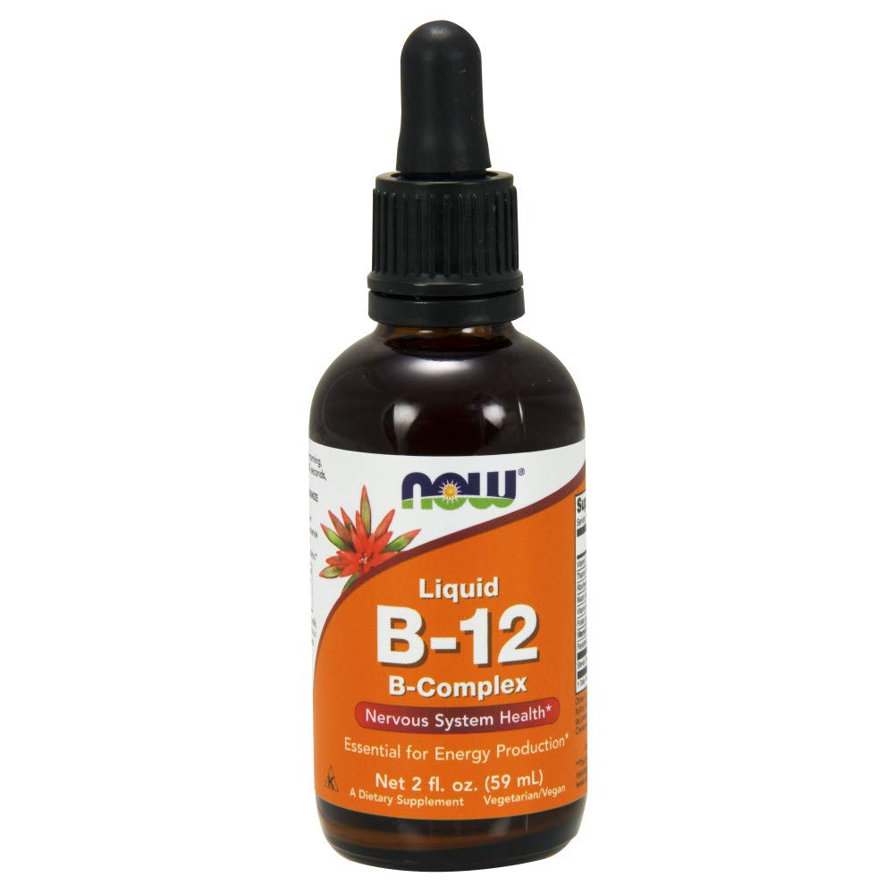 NOW B-12 + B-complex Liquid 59ml