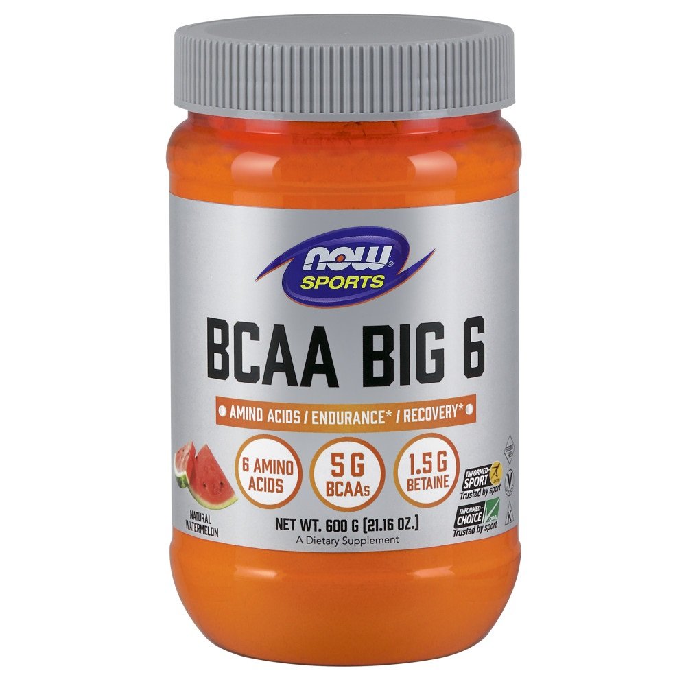 NOW Bcaa Big 6 Watermelon 600g
