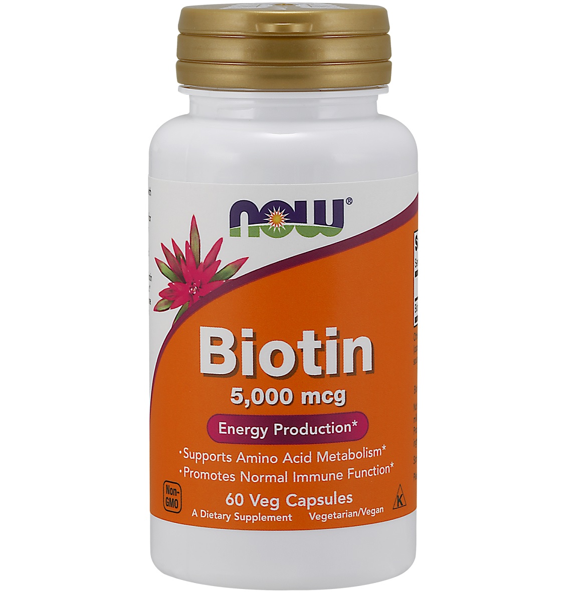 NOW Biotin 5000mcg 60caps