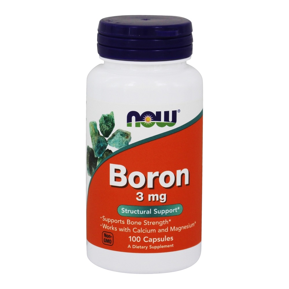 NOW Boron 3mg 100caps