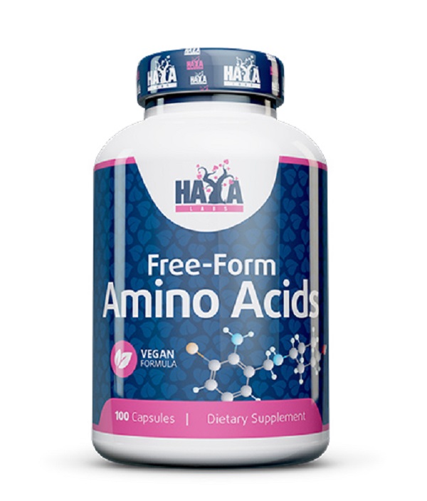 HAYA Labs Free Form Amino Acids 100caps